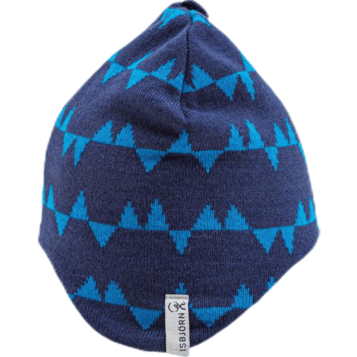 Eaglet Strickmütze mit Klappe Blau