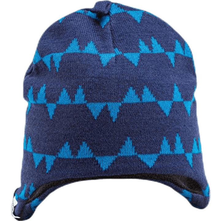 Eaglet Strickmütze mit Klappe Blau