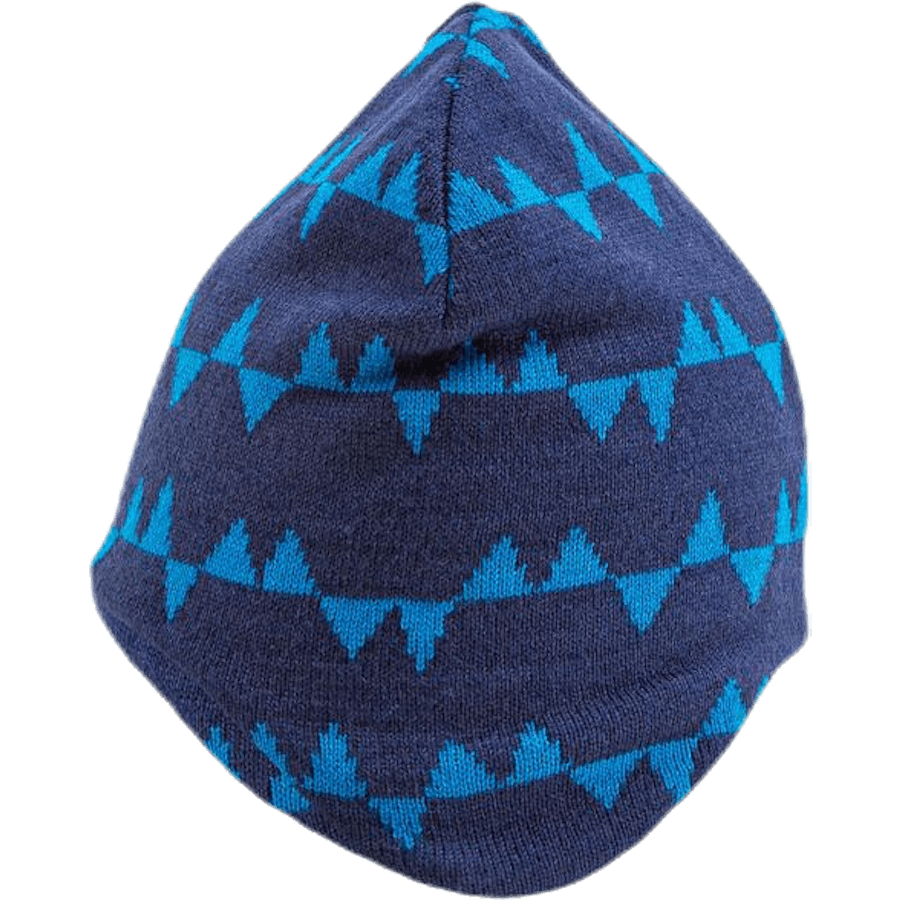 Eaglet Strickmütze mit Klappe Blau