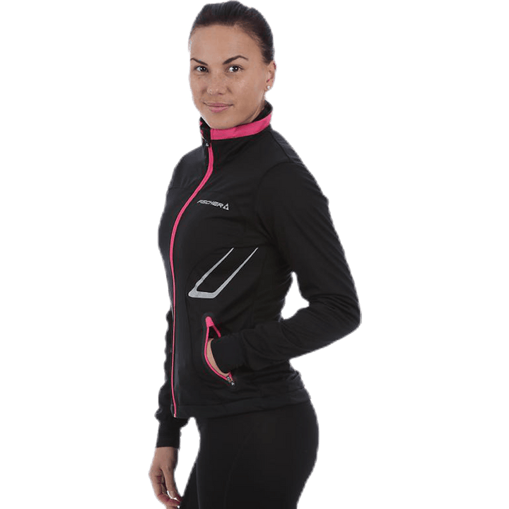 Åsarna Softshell Pro Rose/Noir