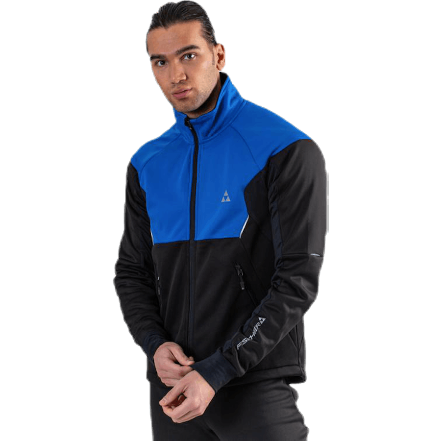 Bruksvallarna Pro Softshell Jacke Blau/Schwarz