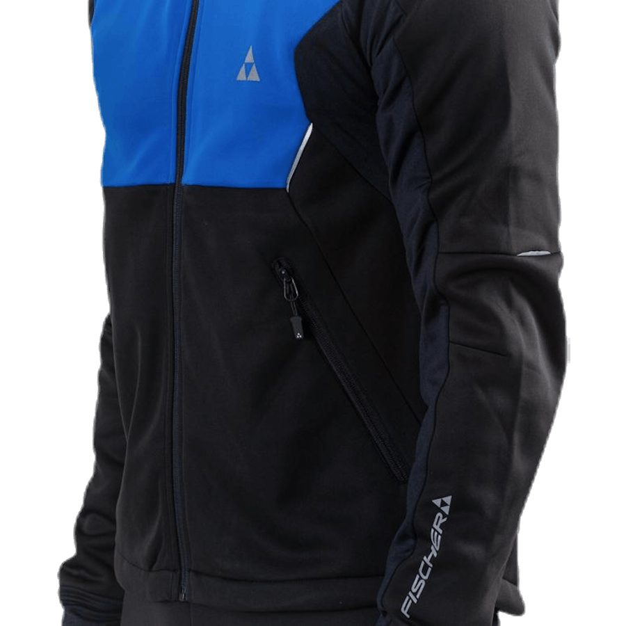 Bruksvallarna Pro Softshell Jacke Blau/Schwarz