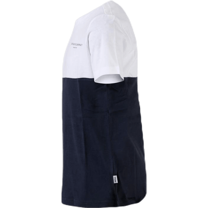 Colour Block Tee Jugend Blau