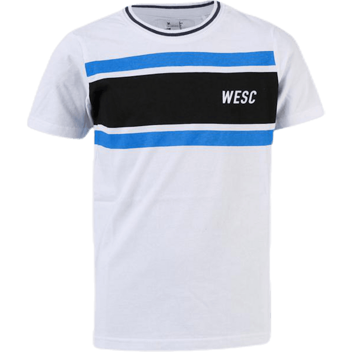 Gestreiftes T-Shirt Jugend Weiß