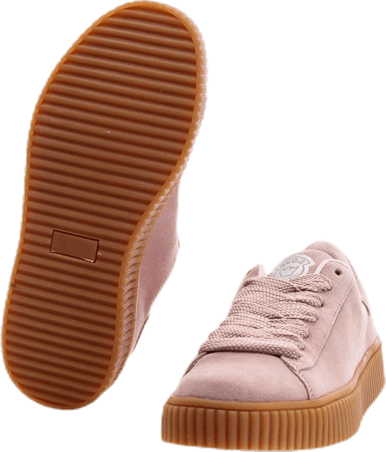 Anna Široké čipkované tenisky Pink