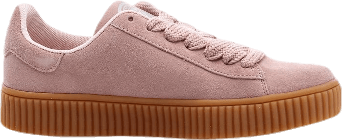 Anna Široké čipkované tenisky Pink