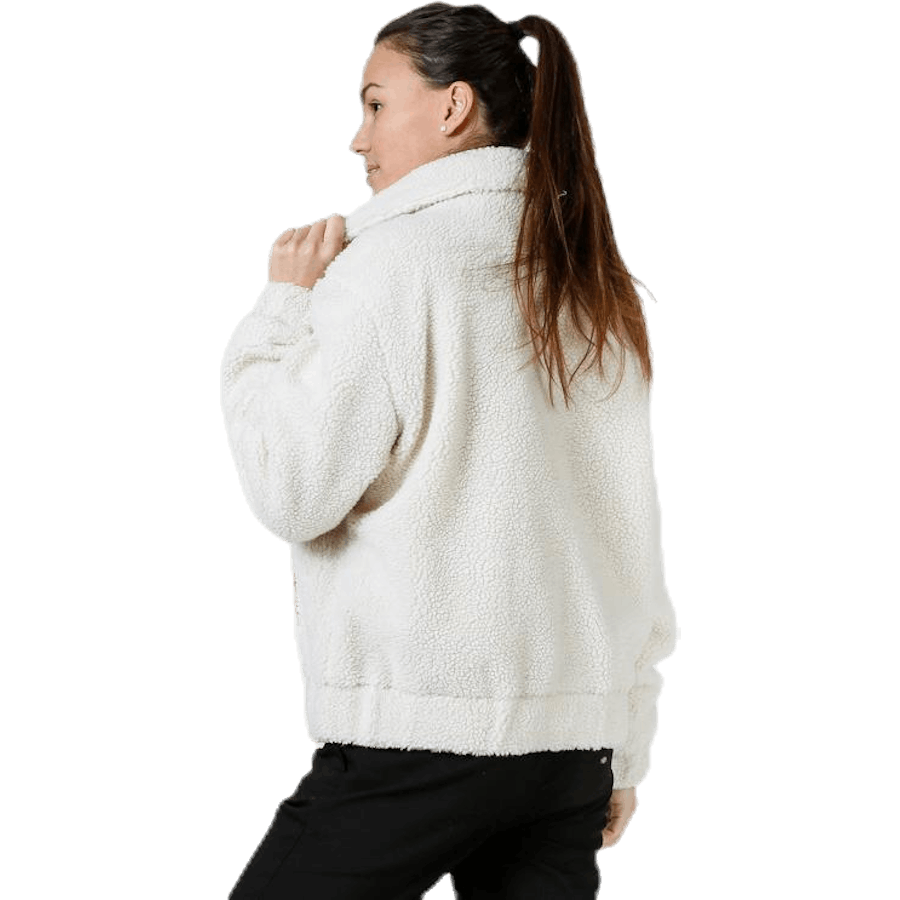 Rome Pile Jacket White