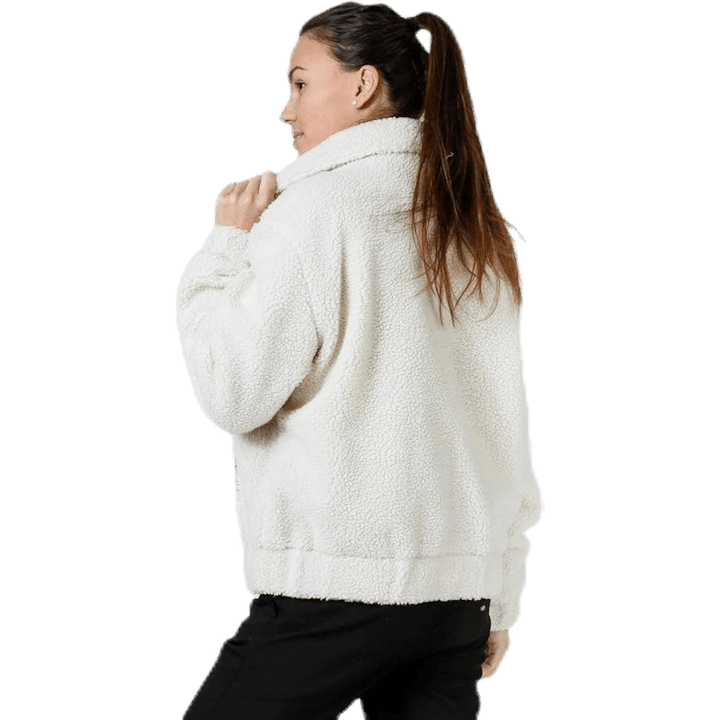 Rome Pile Jacket White