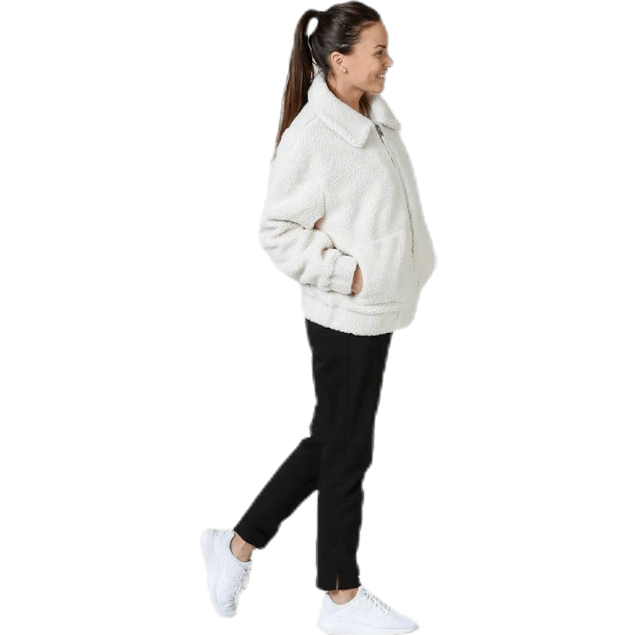Rome Pile Jacket White