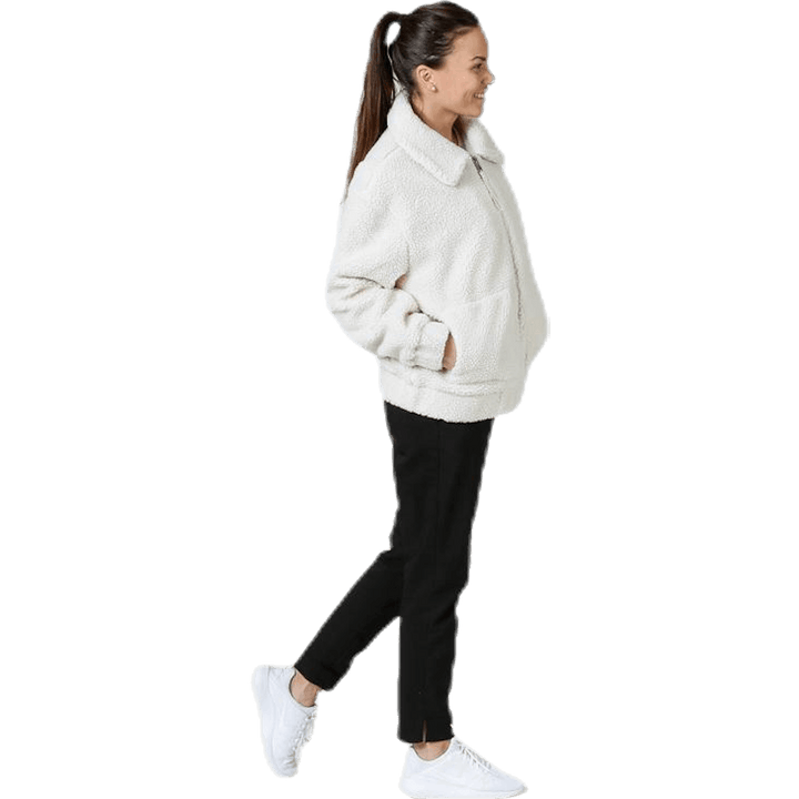 Rome Pile Jacket White