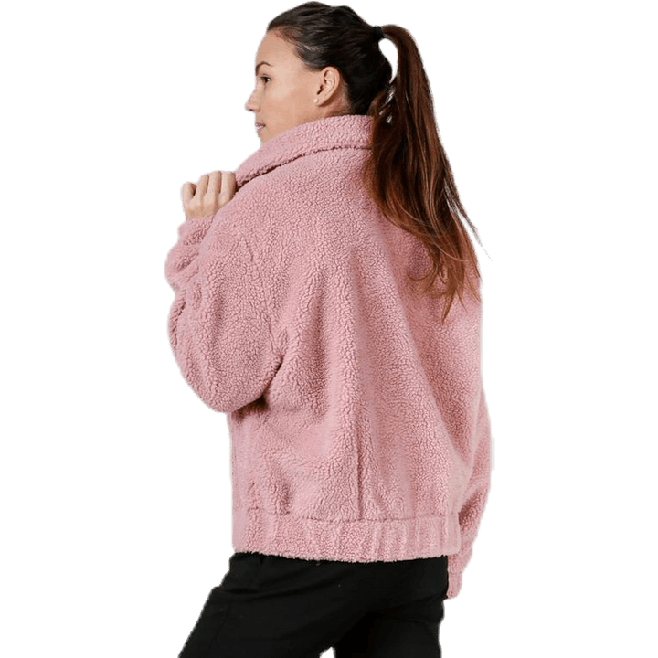Rome Pile Jacket Pink