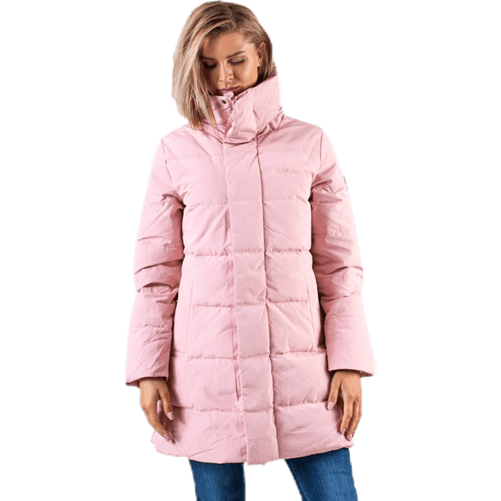 Veste matelassée slim fit rose
