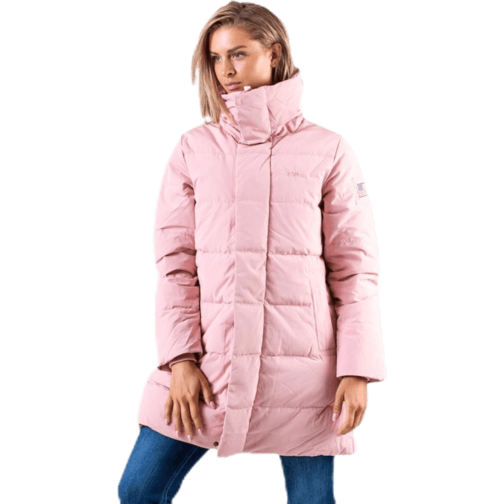 Veste matelassée slim fit rose