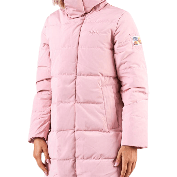 Veste matelassée slim fit rose