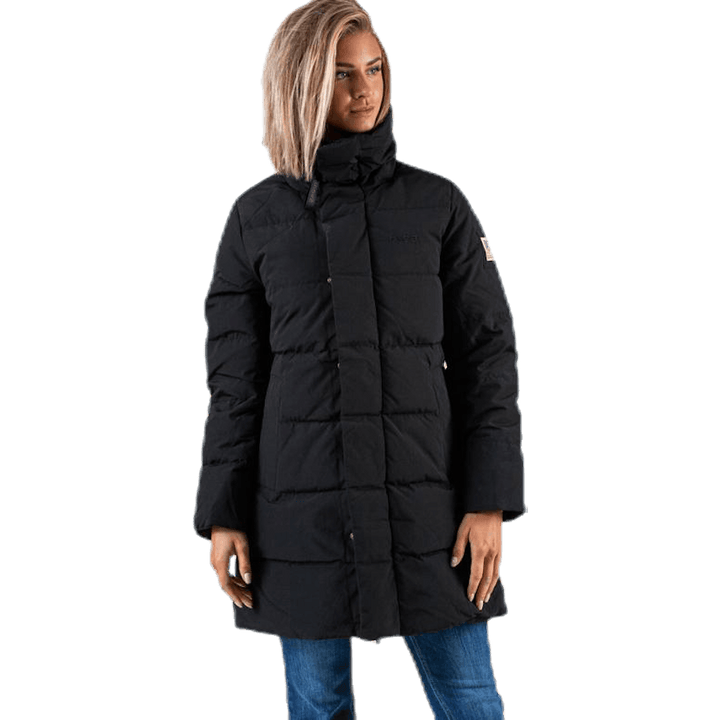 Veste matelassée slim fit noire