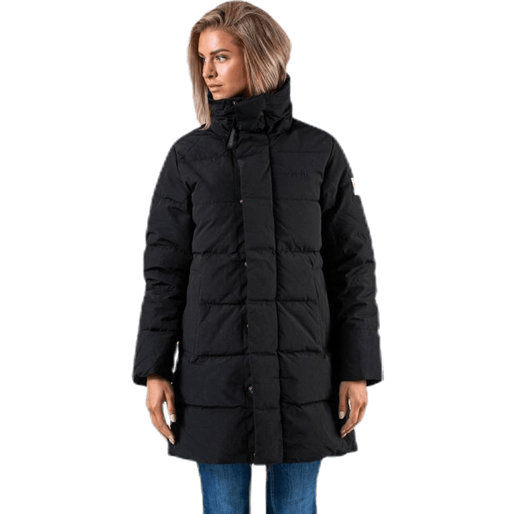 Veste matelassée slim fit noire