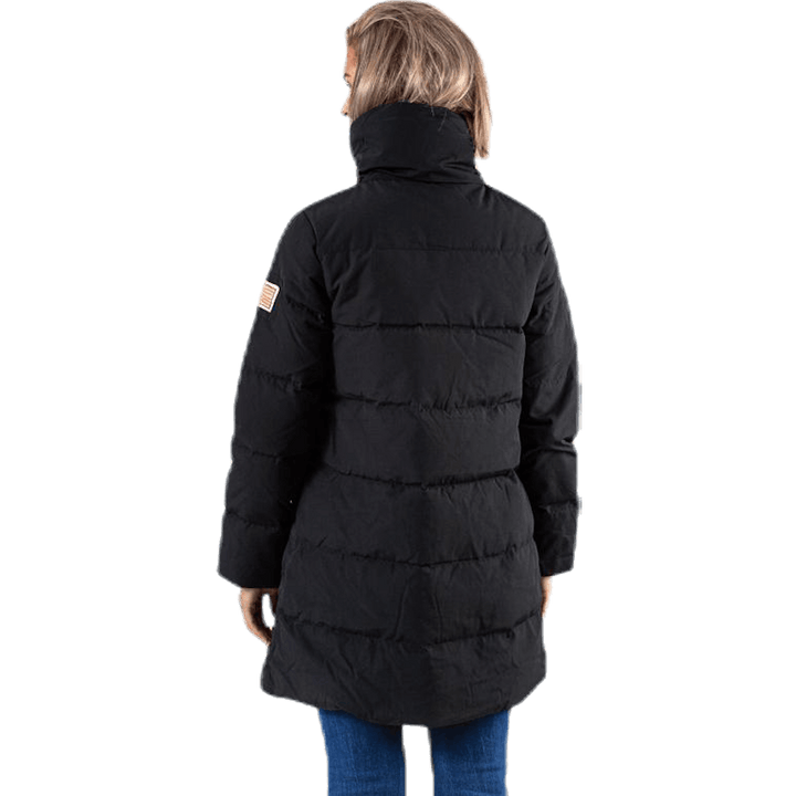 Veste matelassée slim fit noire