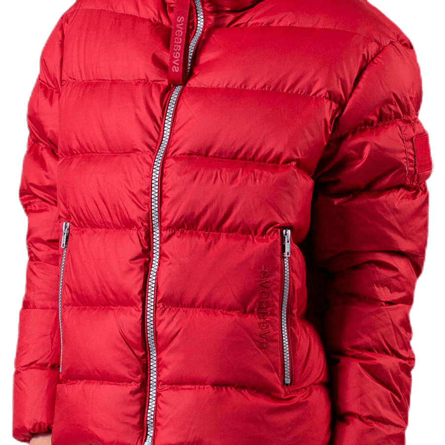 Veste courte et légère rouge