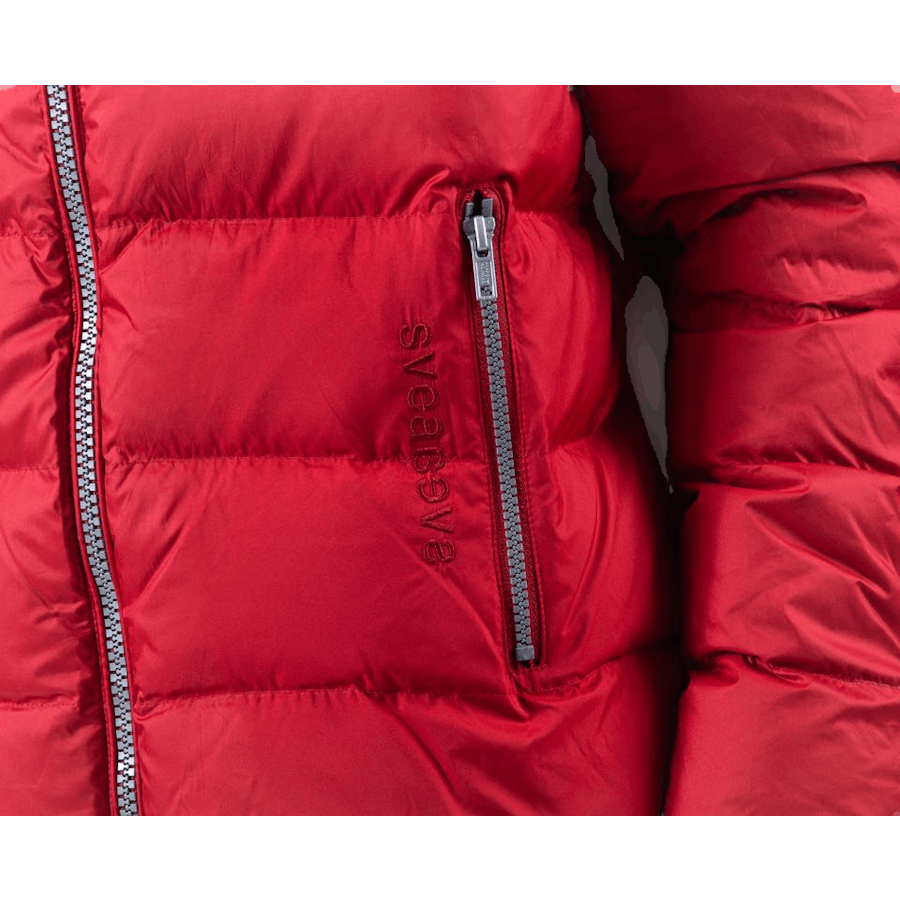 Veste courte et légère rouge