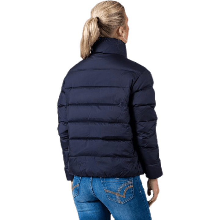 Veste courte légère bleue