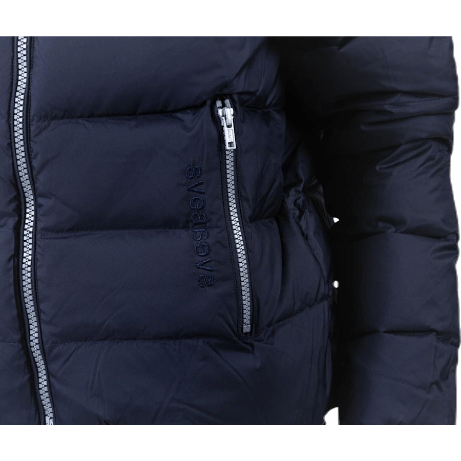 Veste courte légère bleue