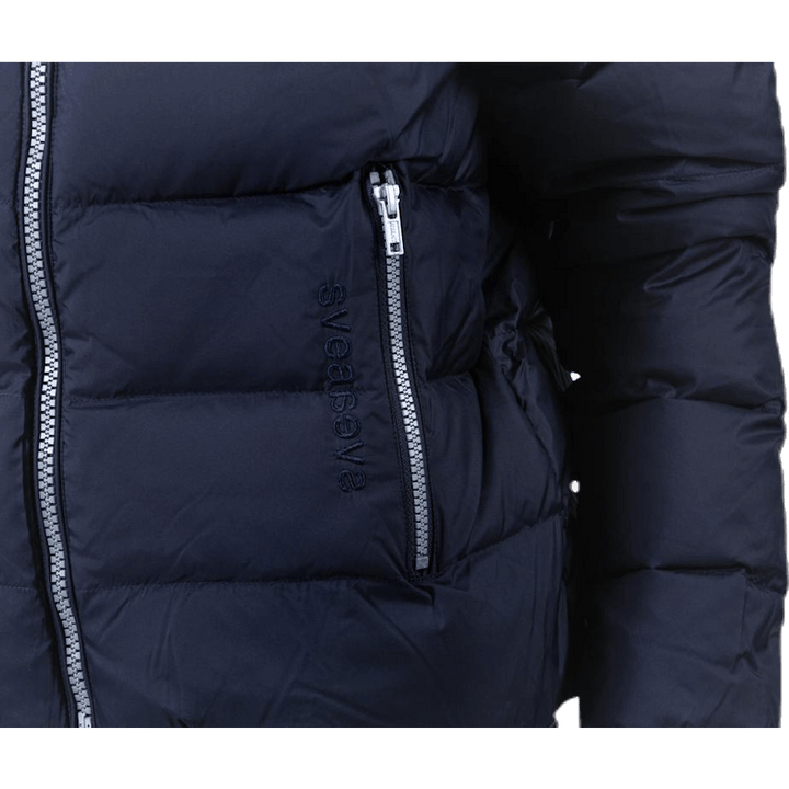 Veste courte légère bleue