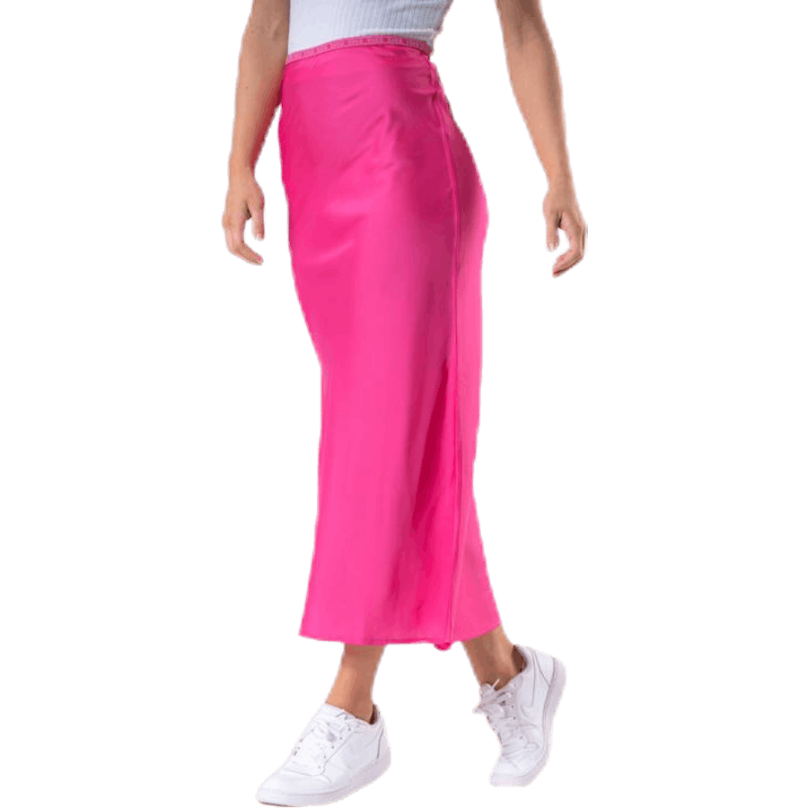 Bias Skirt Pink