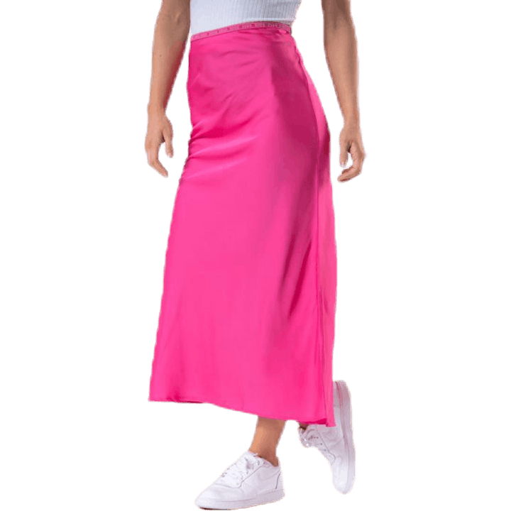 Bias Skirt Pink