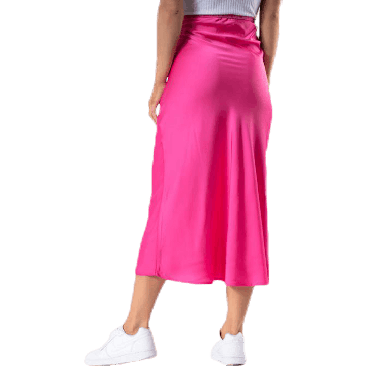 Bias Skirt Pink