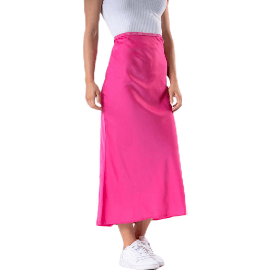 Bias Skirt Pink