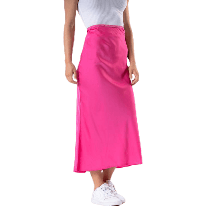 Bias Skirt Pink