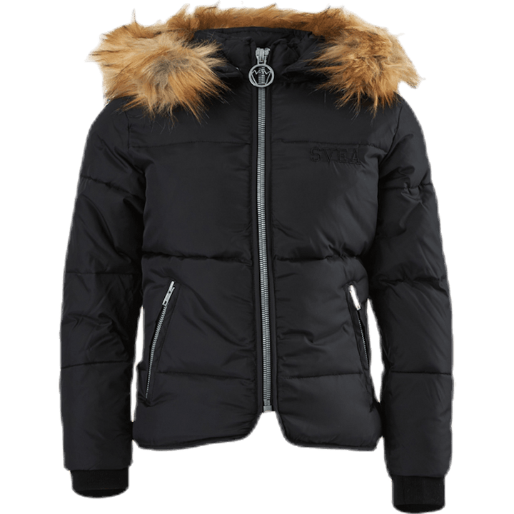 Īsa slim jaka Junior Black
