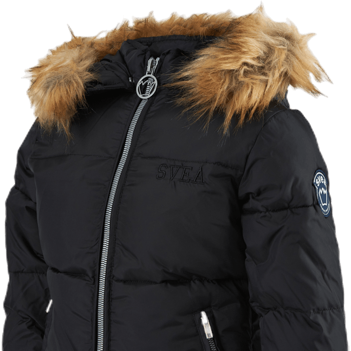 Īsa slim jaka Junior Black