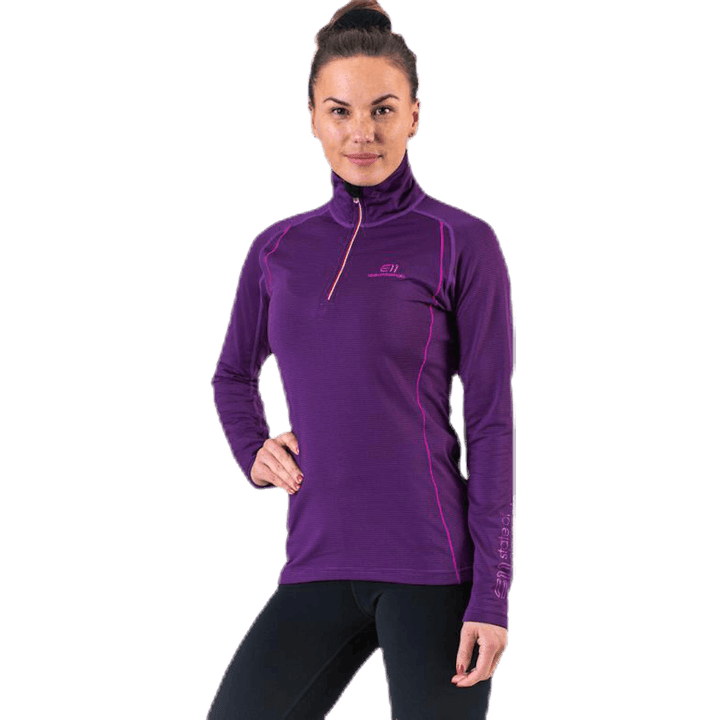 Fermeture éclair en métal violette