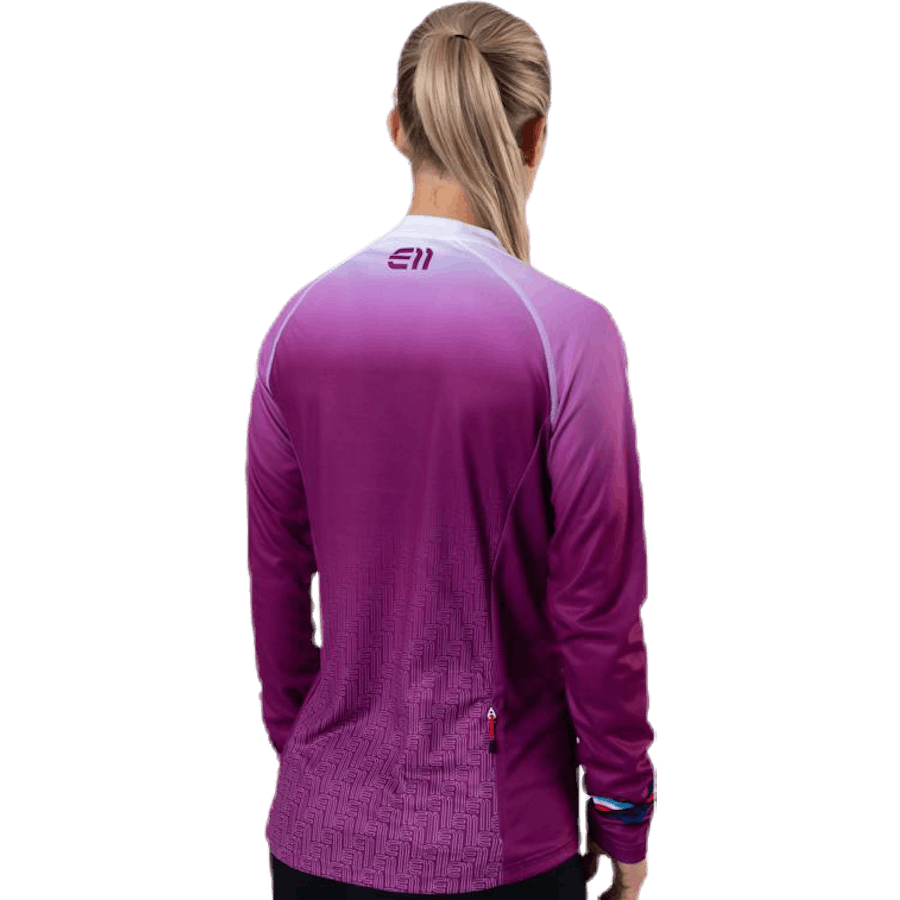 T-shirt à manches longues Allmountain violet