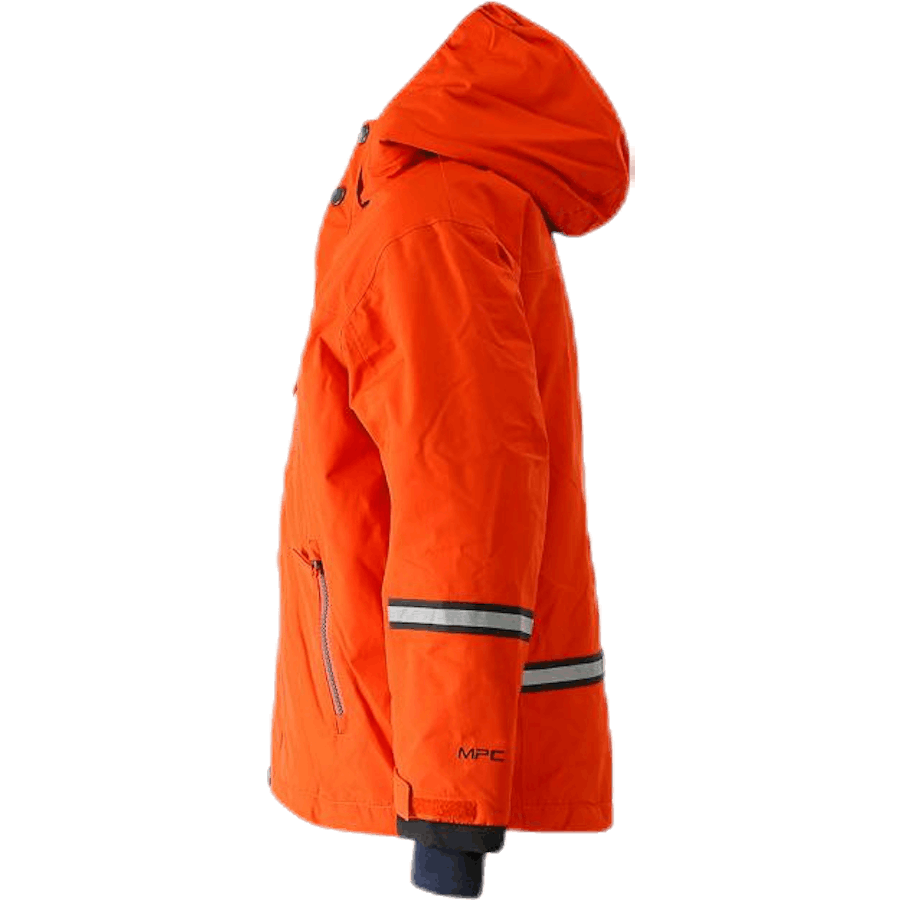 Davie Ski Jacket Kid Orange