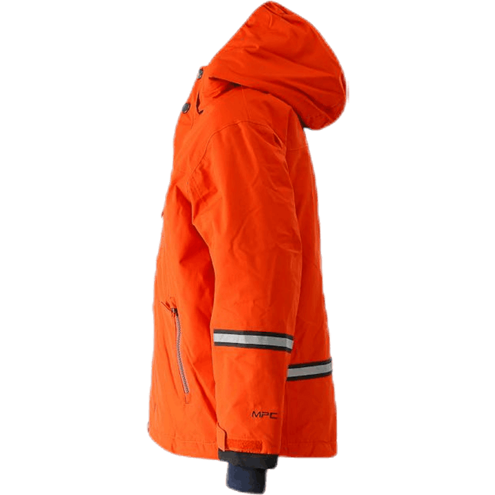 Davie Ski Jacket Kid Orange