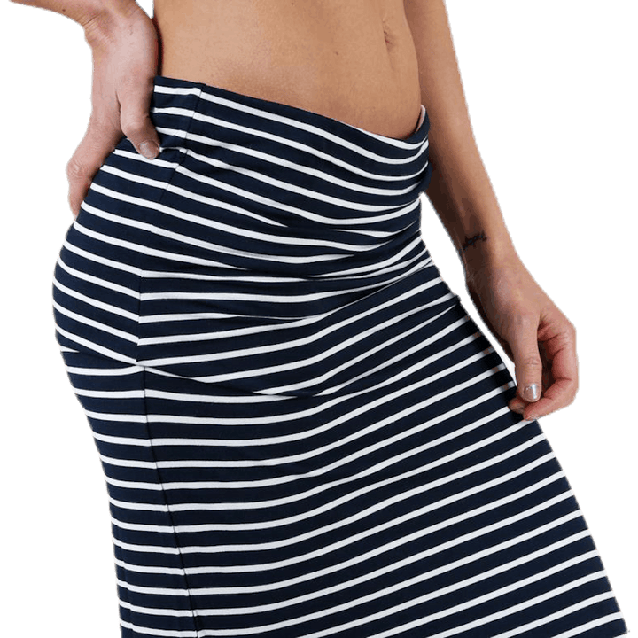 Jupe Aidah Bleu/Blanc