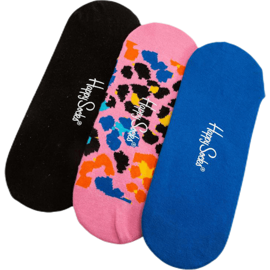 Lot de 3 paires de chaussettes multi-couches Leo roses