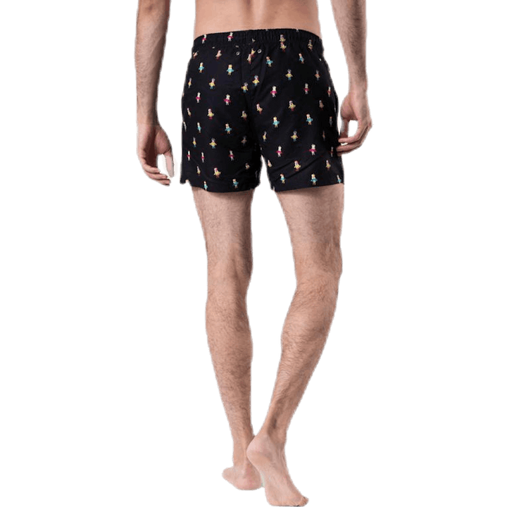 Hula badeshorts svart