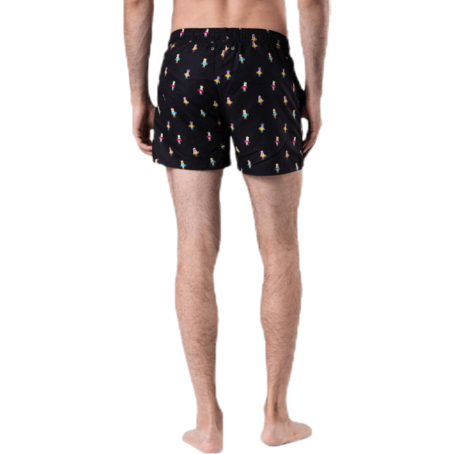 Hula badeshorts svart