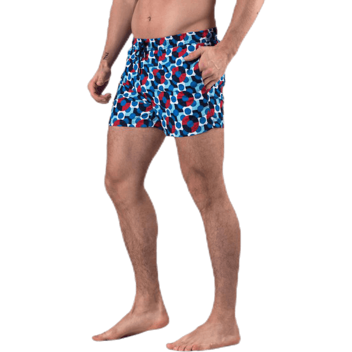 Illusion Dot Zwemshort Blauw