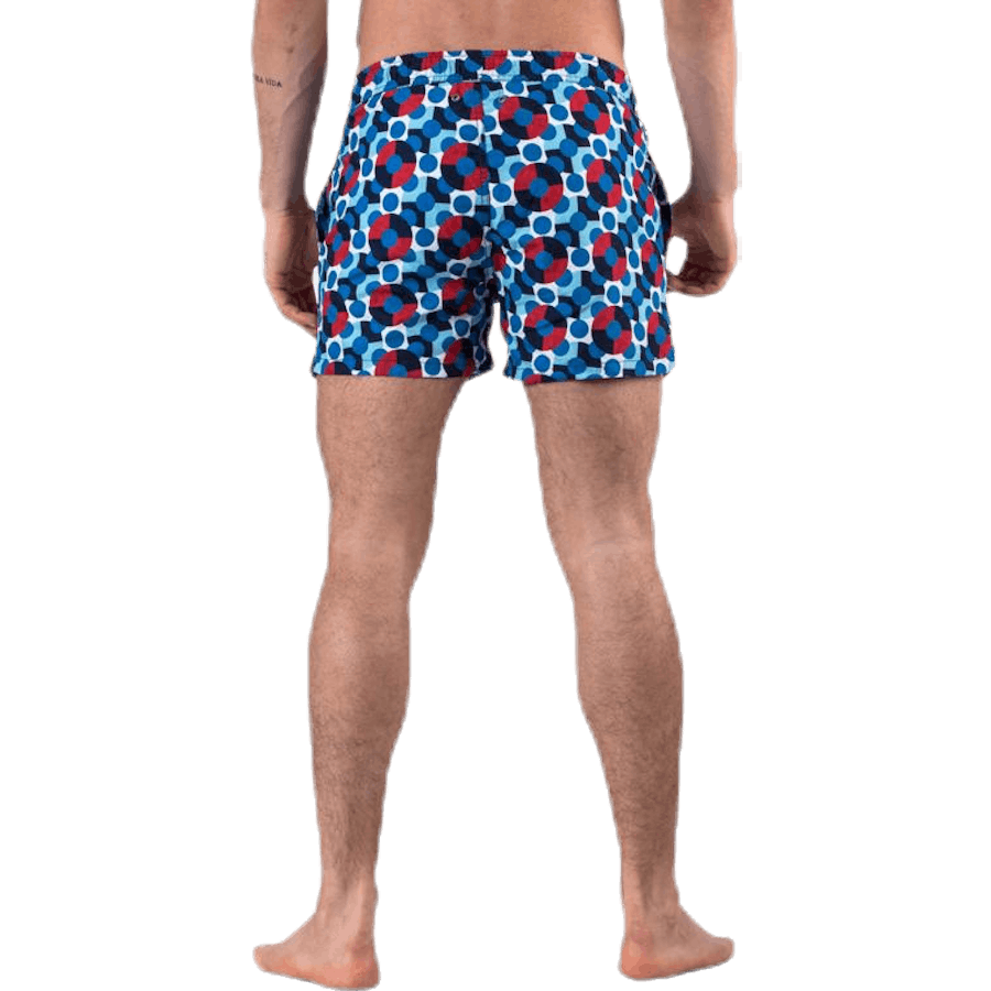 Illusion Dot Zwemshort Blauw