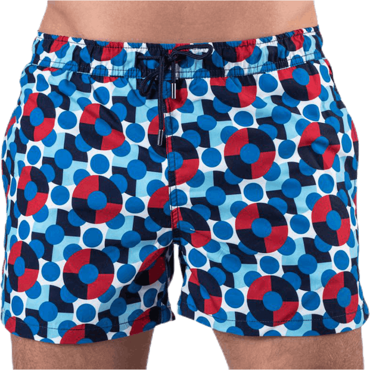 Illusion Dot Zwemshort Blauw