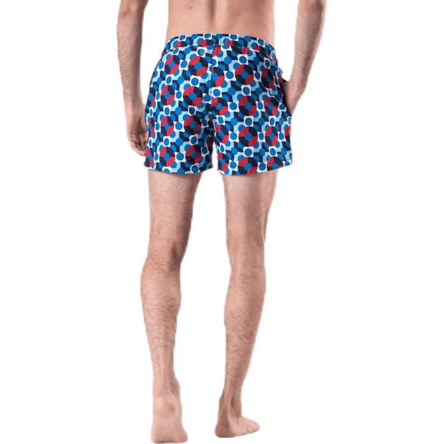 Illusion Dot Zwemshort Blauw