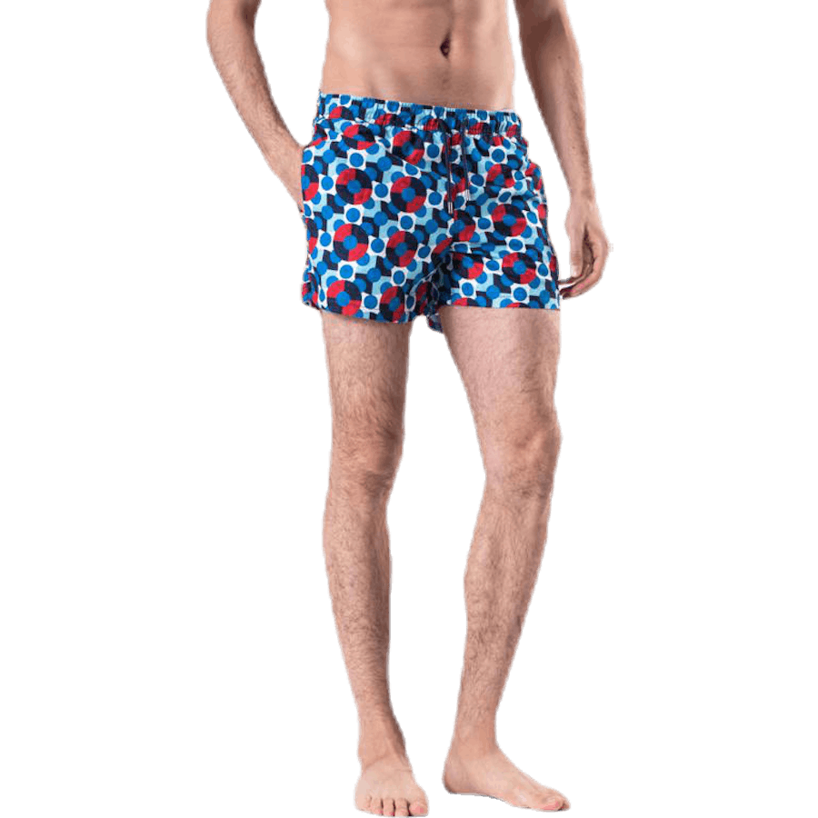 Illusion Dot Zwemshort Blauw