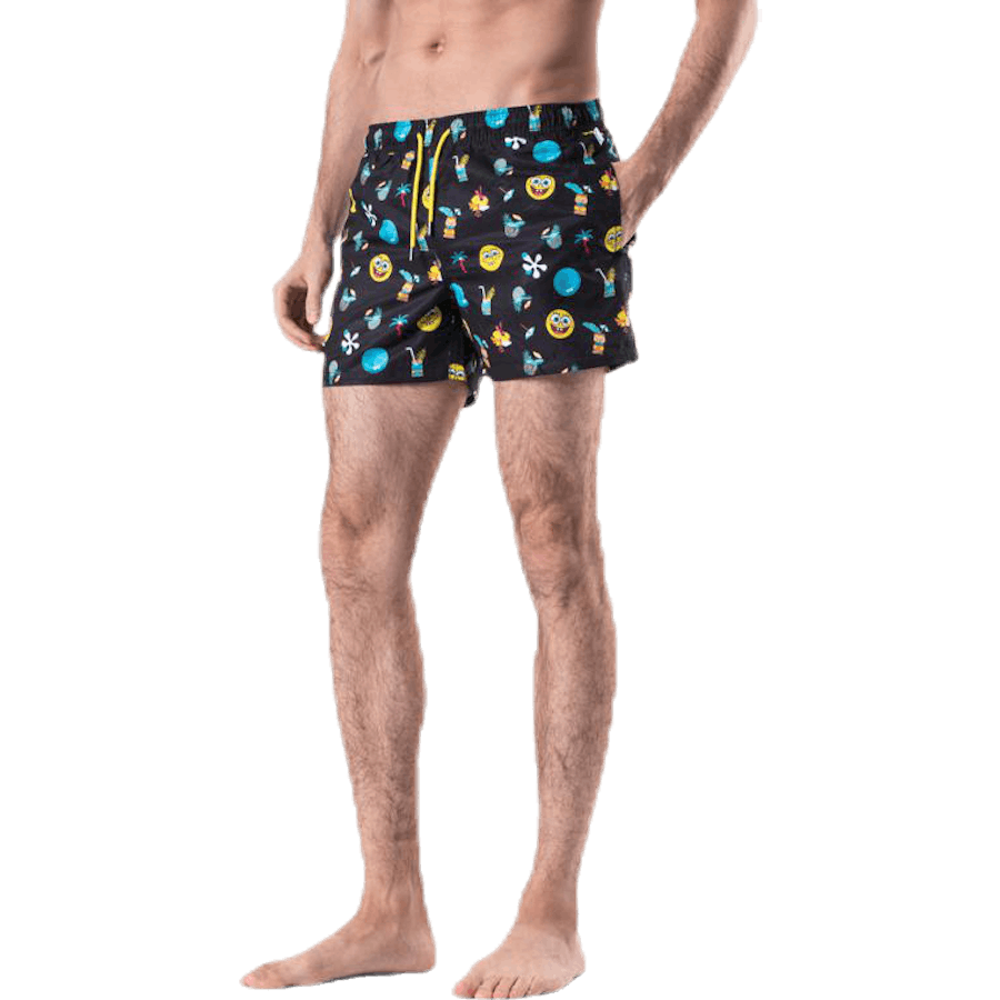 Svampebob badeshorts svart