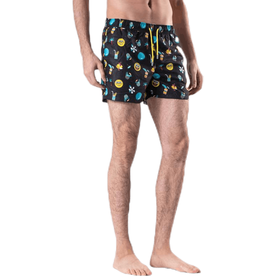 Svampebob badeshorts svart