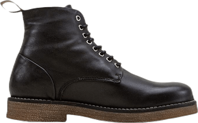 Rummy läderstövlar svart