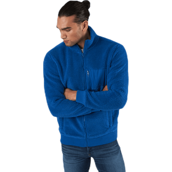Veste zippée originale Pile Bleu